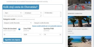 Chorvatsko.travel - webová aplikace